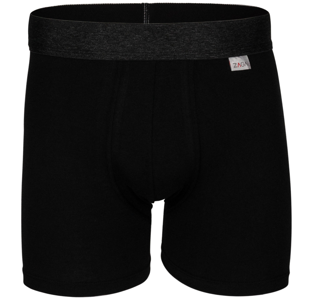 Zaga Boxer Largo 6 Pack Negro / Oxford / Verde
