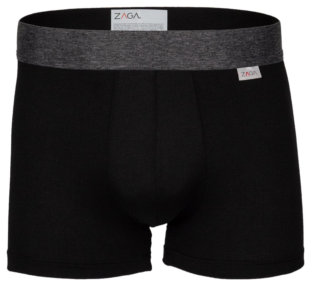 Boxer Corto Lisos 4 pack Negro Super Suave