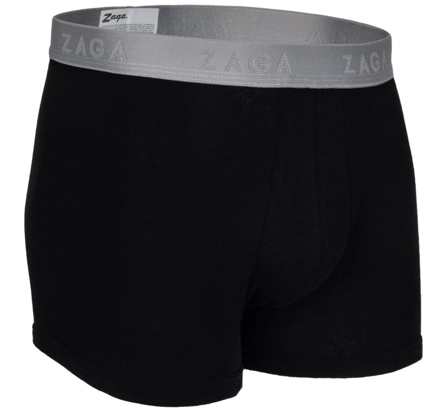 Boxer Corto Algodon 100% 6Pack Negro