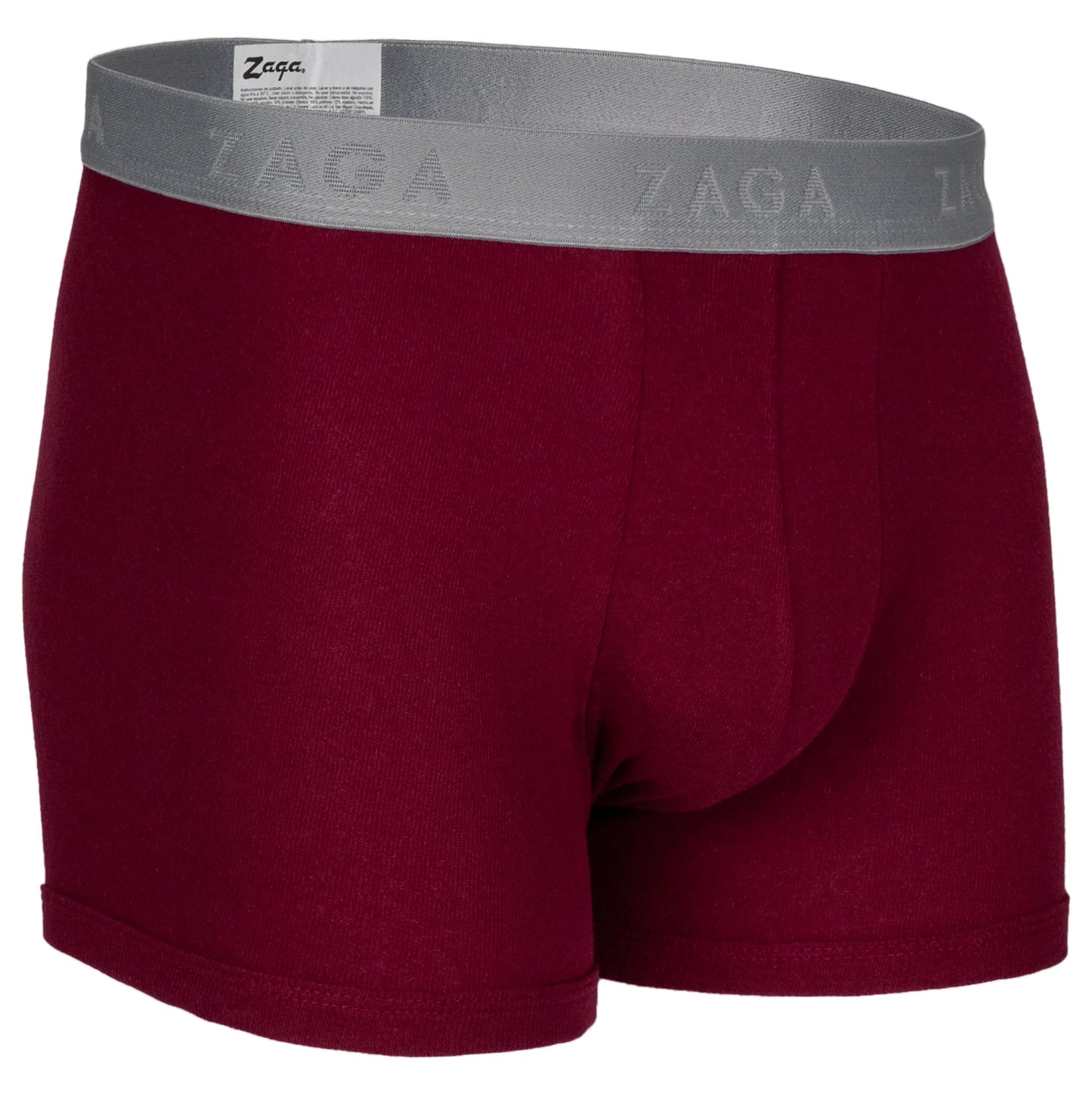 Boxer Corto Algodón 100% 6 Pack Vino, Rayas, Jaspe