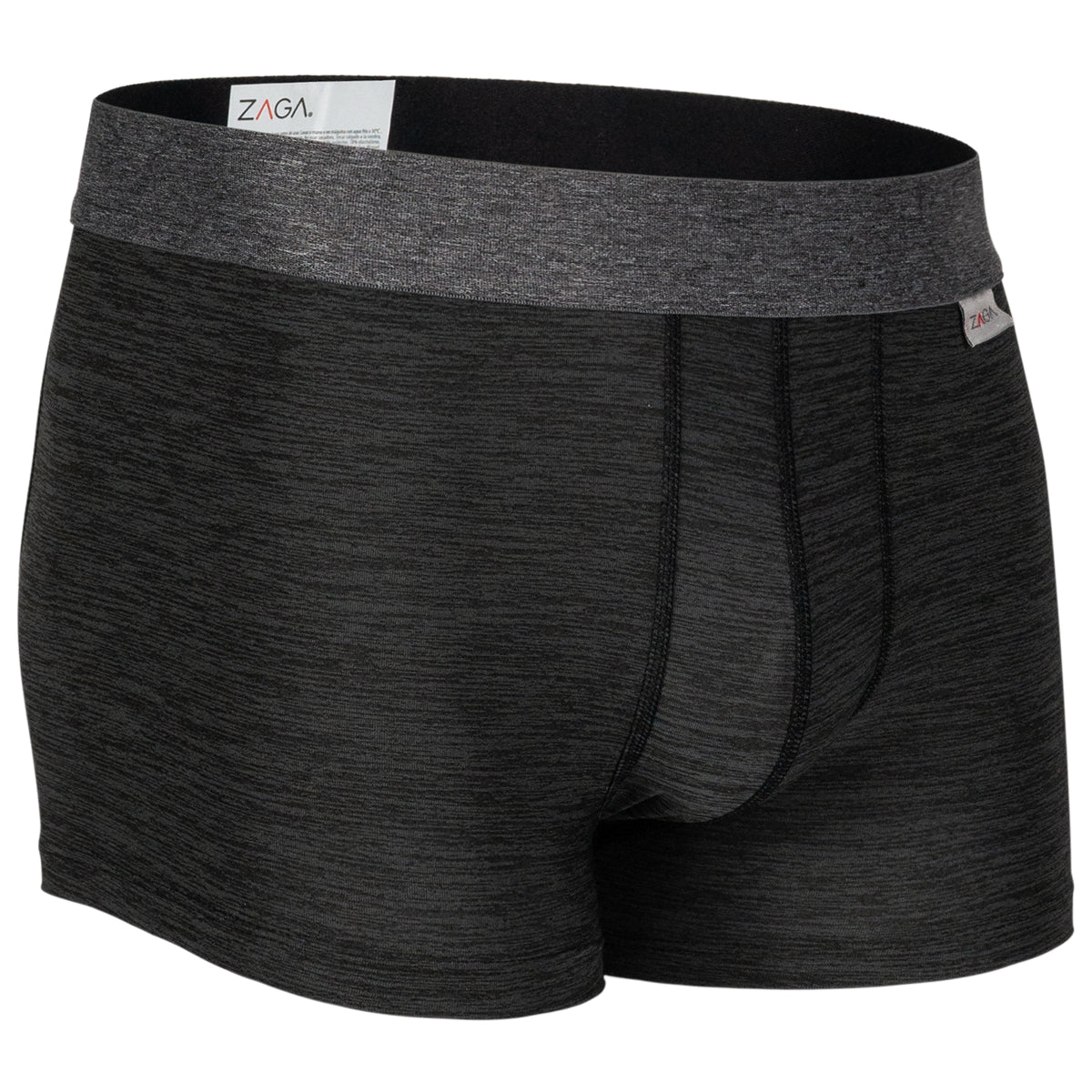 Zaga Boxer Corto 4 Pack Negro, Grsi Microfibra Sport