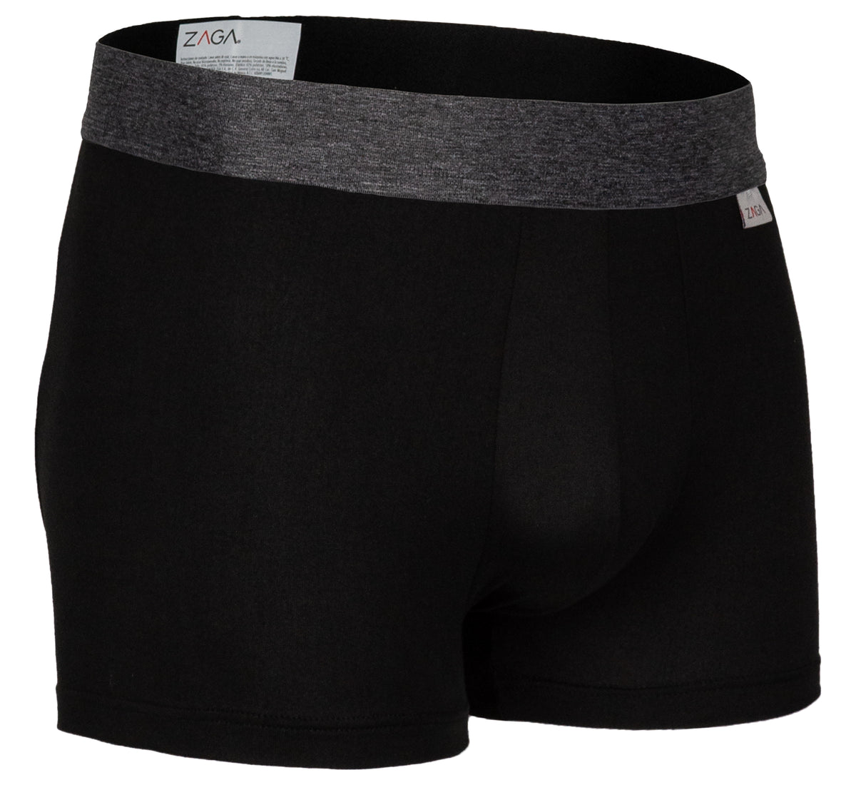 Boxer Corto Lisos 4 pack Negro Super Suave