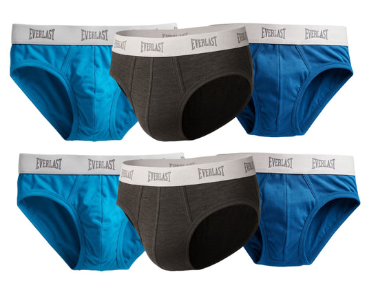 Brief 6 Pack Colores Lisos Everlast