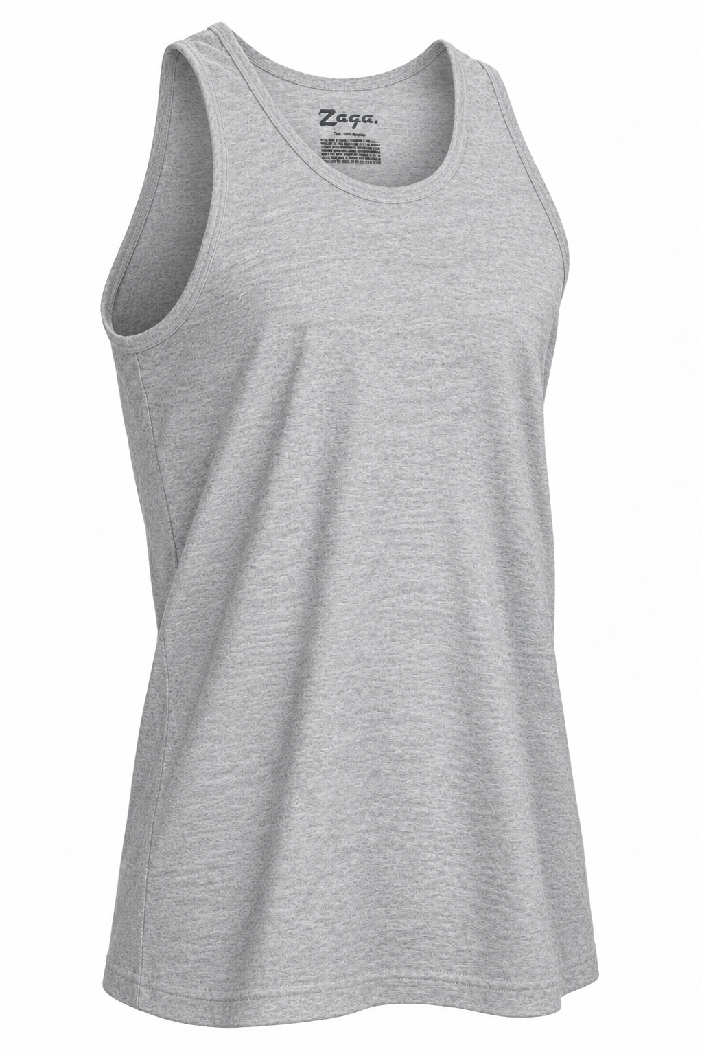 Camiseta Zaga Cuello Redondo Blanca 3 Pack