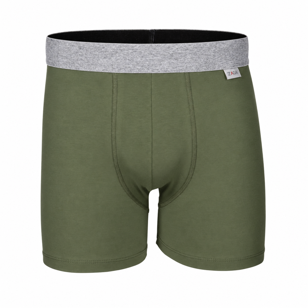Zaga Boxer Largo 6 Pack Negro / Oxford / Verde