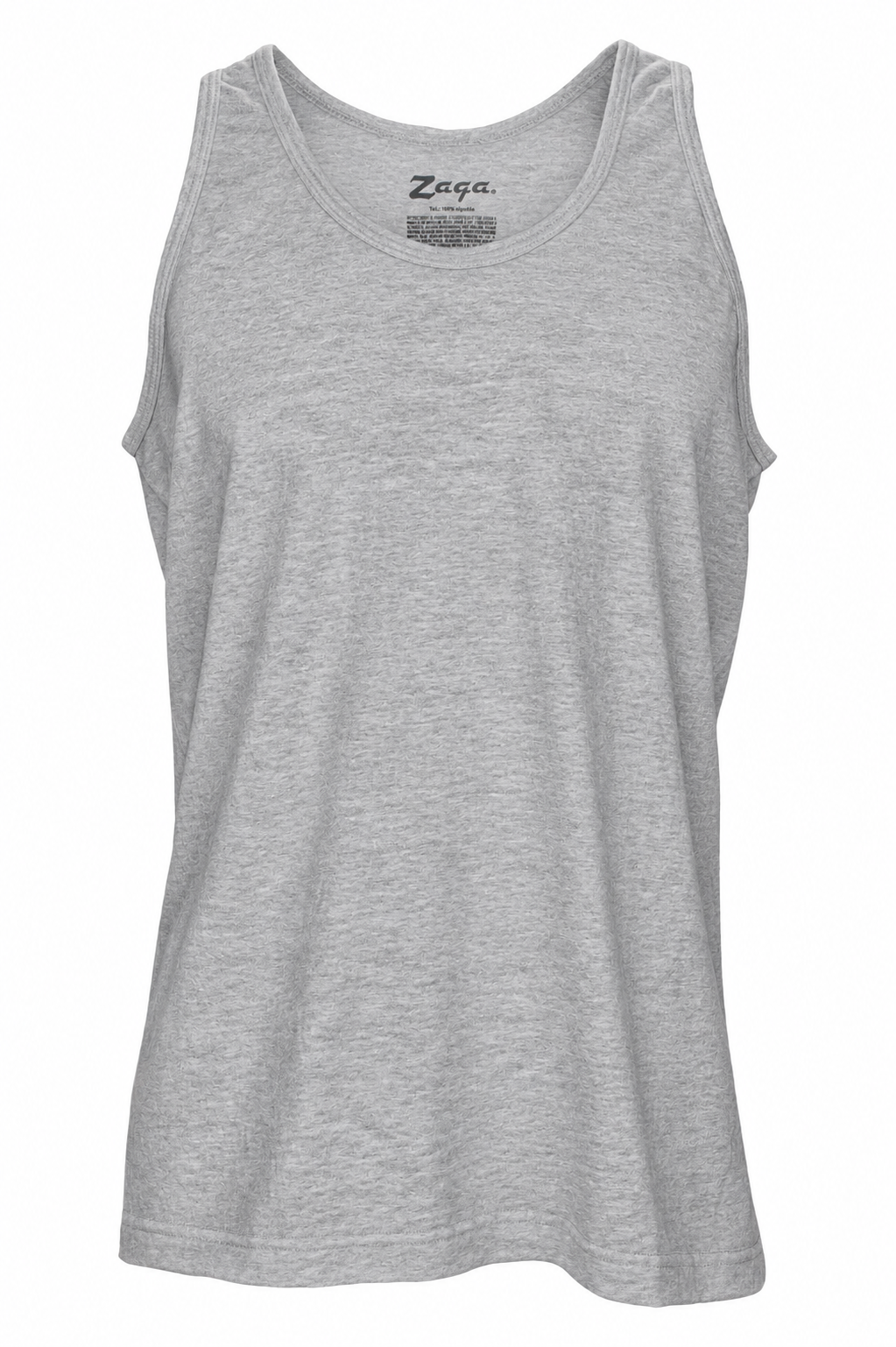 Camiseta Zaga Cuello Redondo Blanca 3 Pack