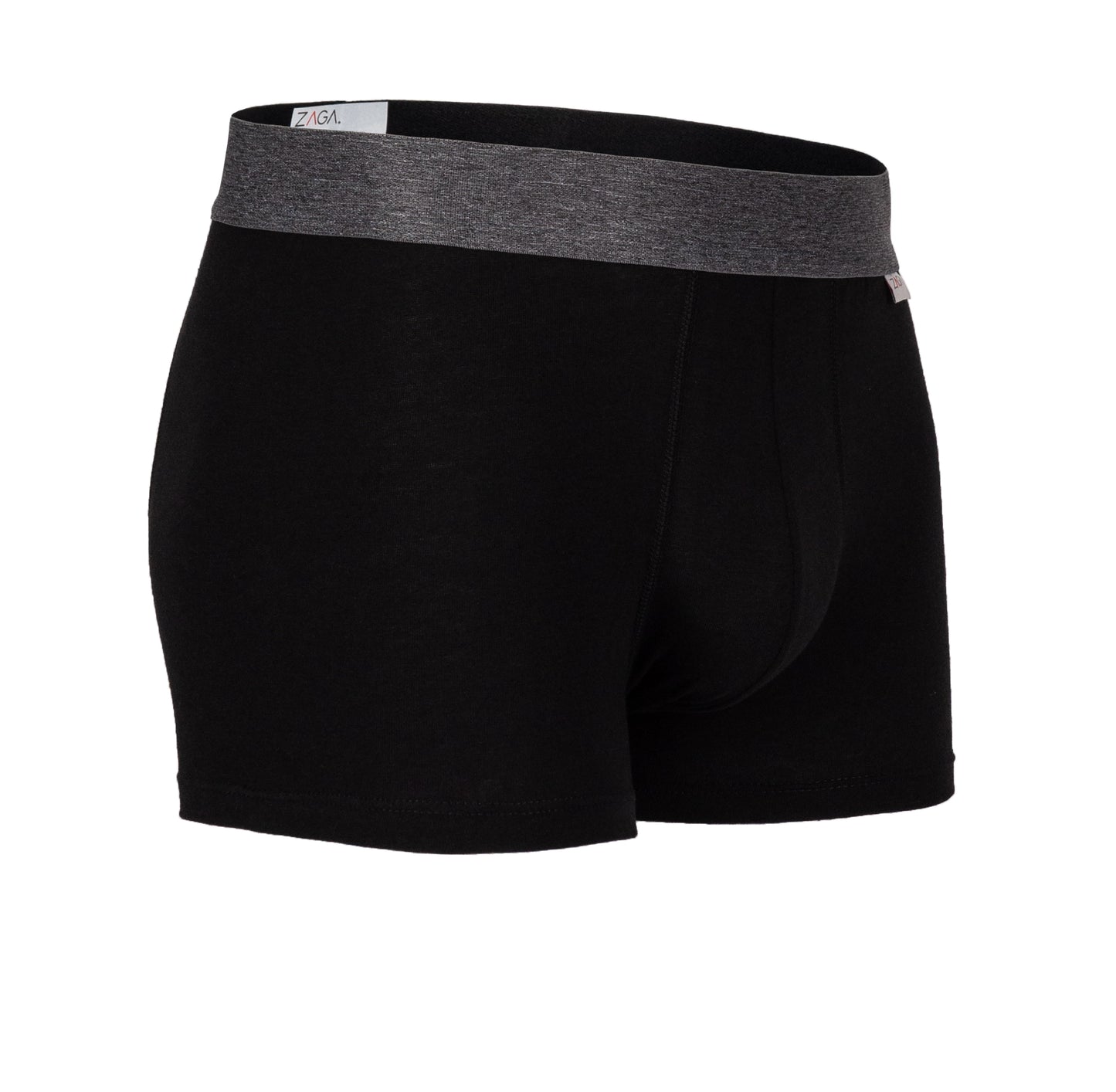 Boxer Corto Rombos Negro 6 Pack