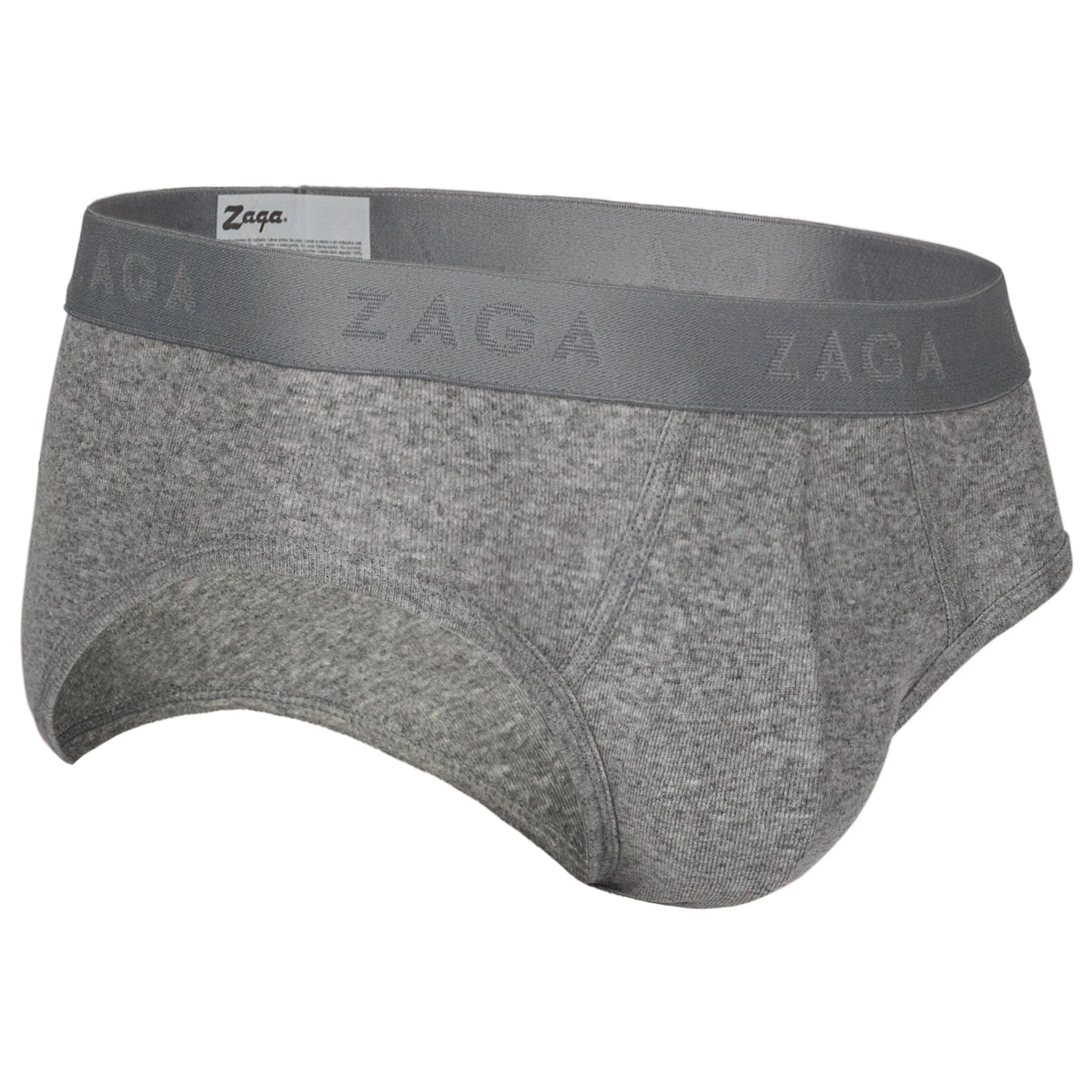 Brief Algodón 100% 6Pack Negro, Gris, Negro